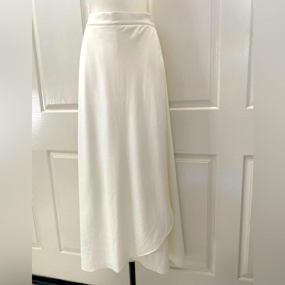 Catherine Malandrino Elegant Off White Skirt Sz 6 - Picture 1 of 4